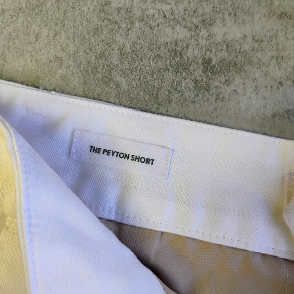 LOFT Peyton Trouser Shorts Womens 4 White Pleated 7" Inseam Mature Sophisticated - Picture 7 of 16